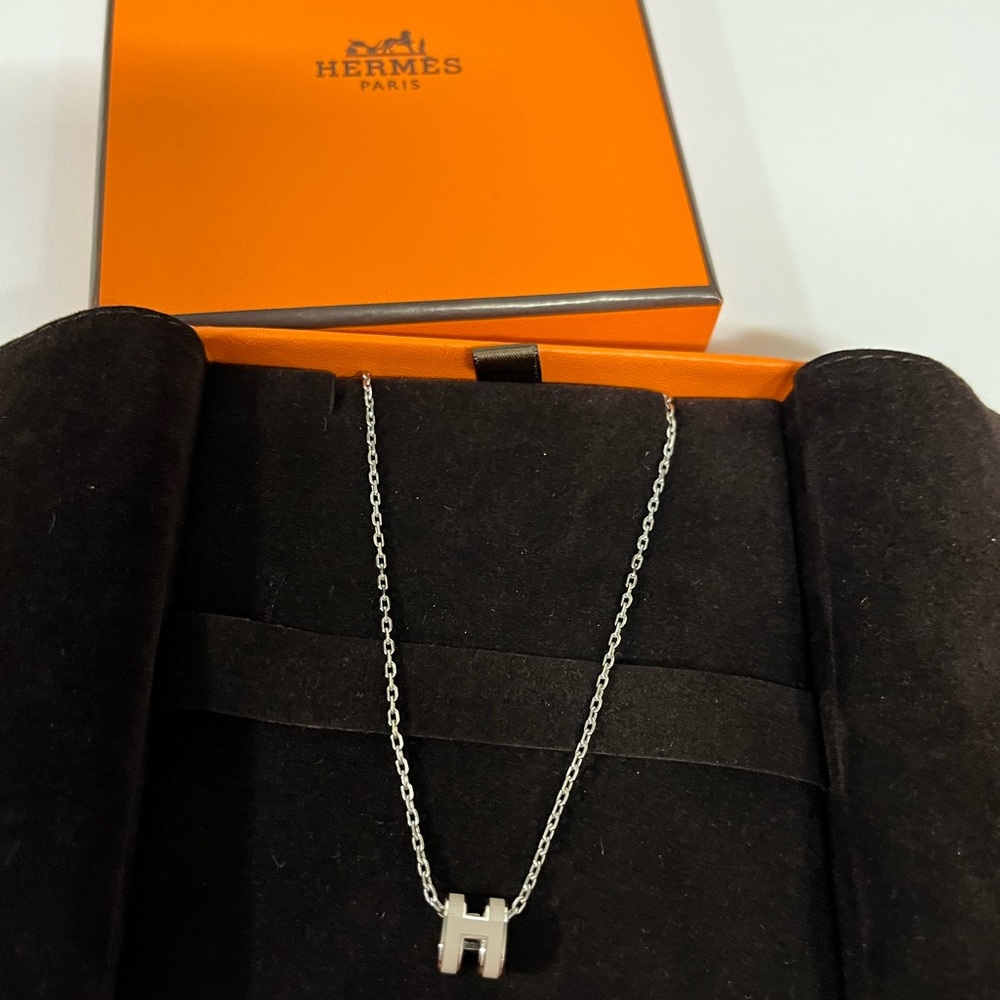 Hermes mini pop H light beige